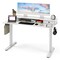 Ergonomic 55 Inch Standing Desk with Adjustable Height and Cable Management